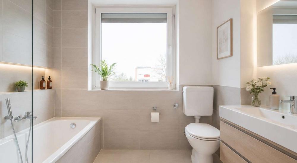 Badezimmer... wie es sein könnte (KI-Foto)