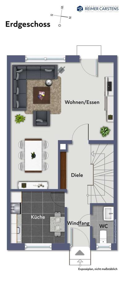 Grundriss Erdgeschoss